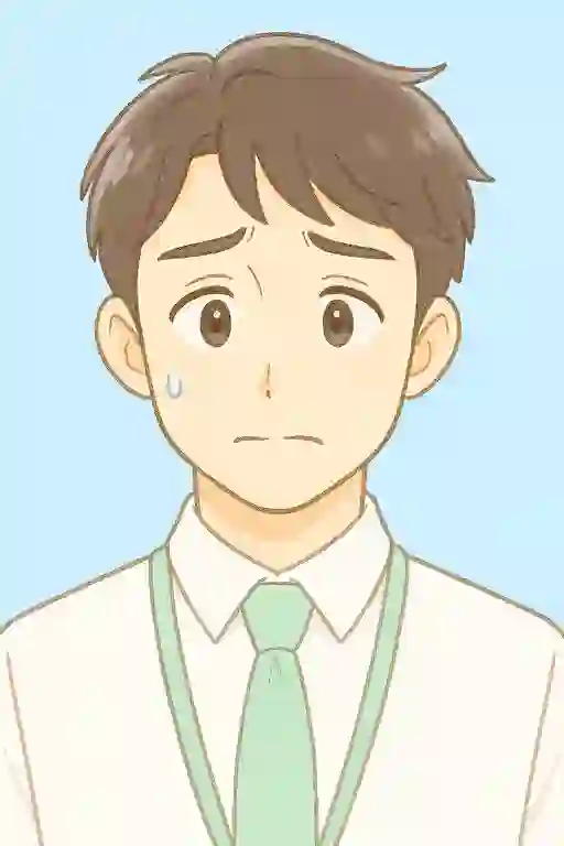 社員・泉（困り顔）